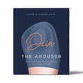 Deia The Arouser Pulsating External Stimulator Silicone Blue - Fantasies Boutique