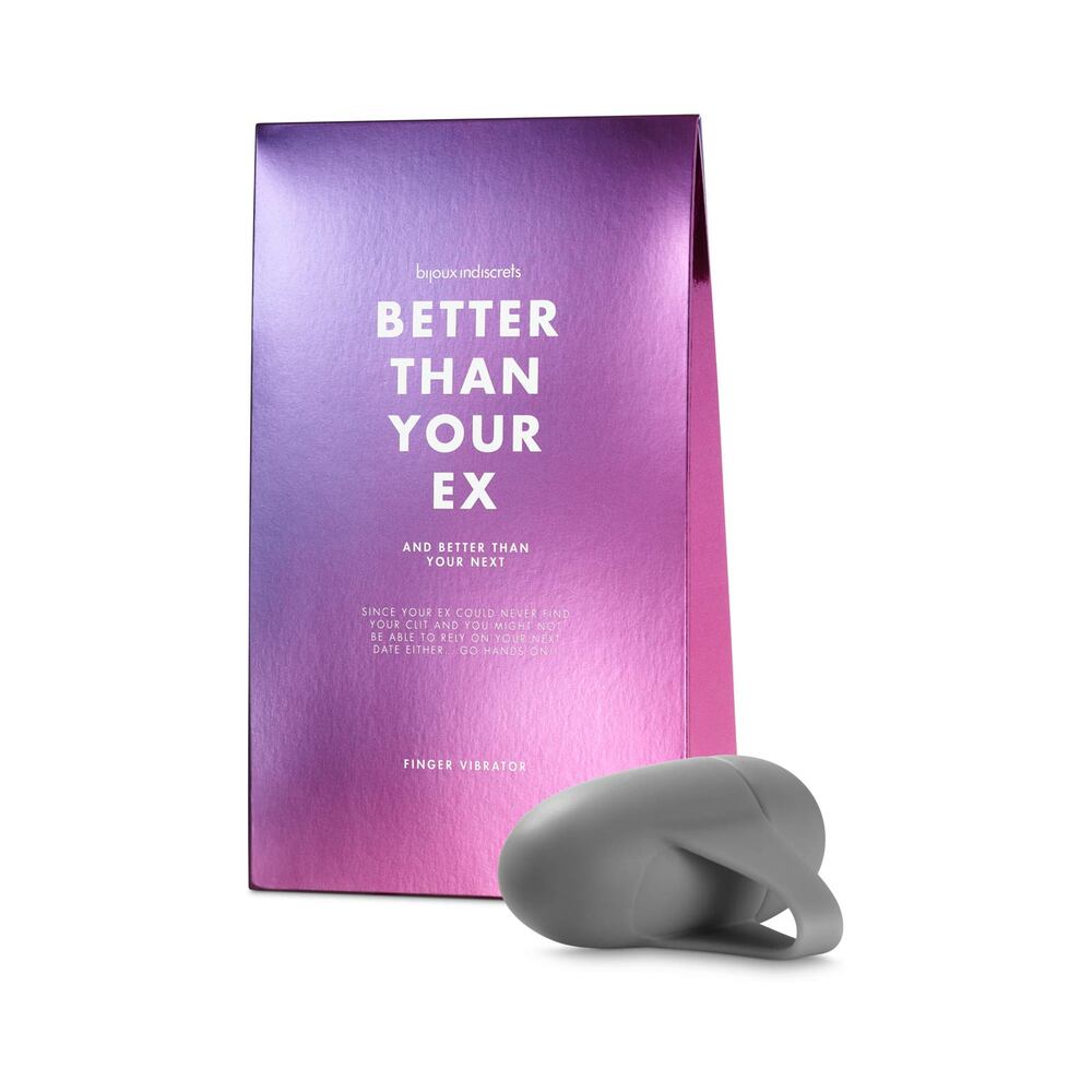 Bijoux Indiscrets Clitherapy Better Than Your Ex Finger Vibrator - Fantasies Boutique