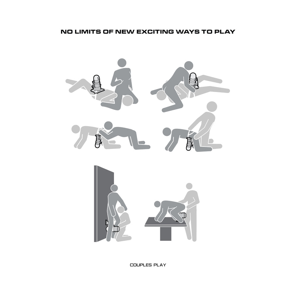 Maxtasy Suction Master Realistic With Remote Nude Plus - Fantasies Boutique