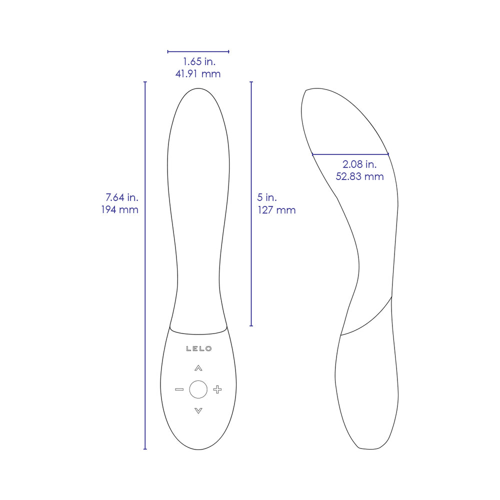 LELO MONA Wave Rechargeable G-Spot Vibrator Midnight Blue - Fantasies Boutique
