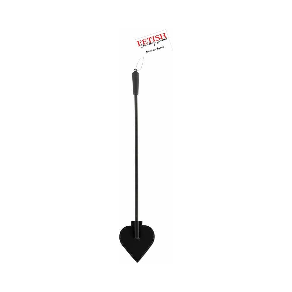 Fetish Fantasy Series Silicone Spade Crop Black - Fantasies Boutique