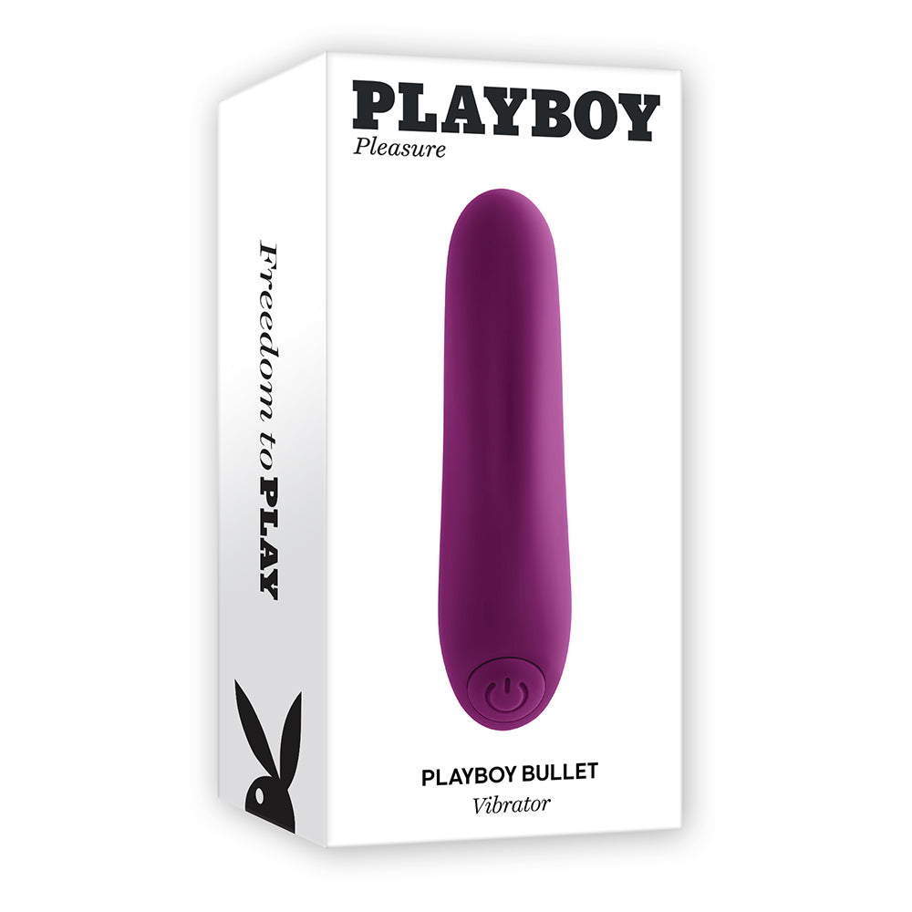 Playboy Bullet Rechargeable Silicone Vibrator Wild Aster - Fantasies Boutique