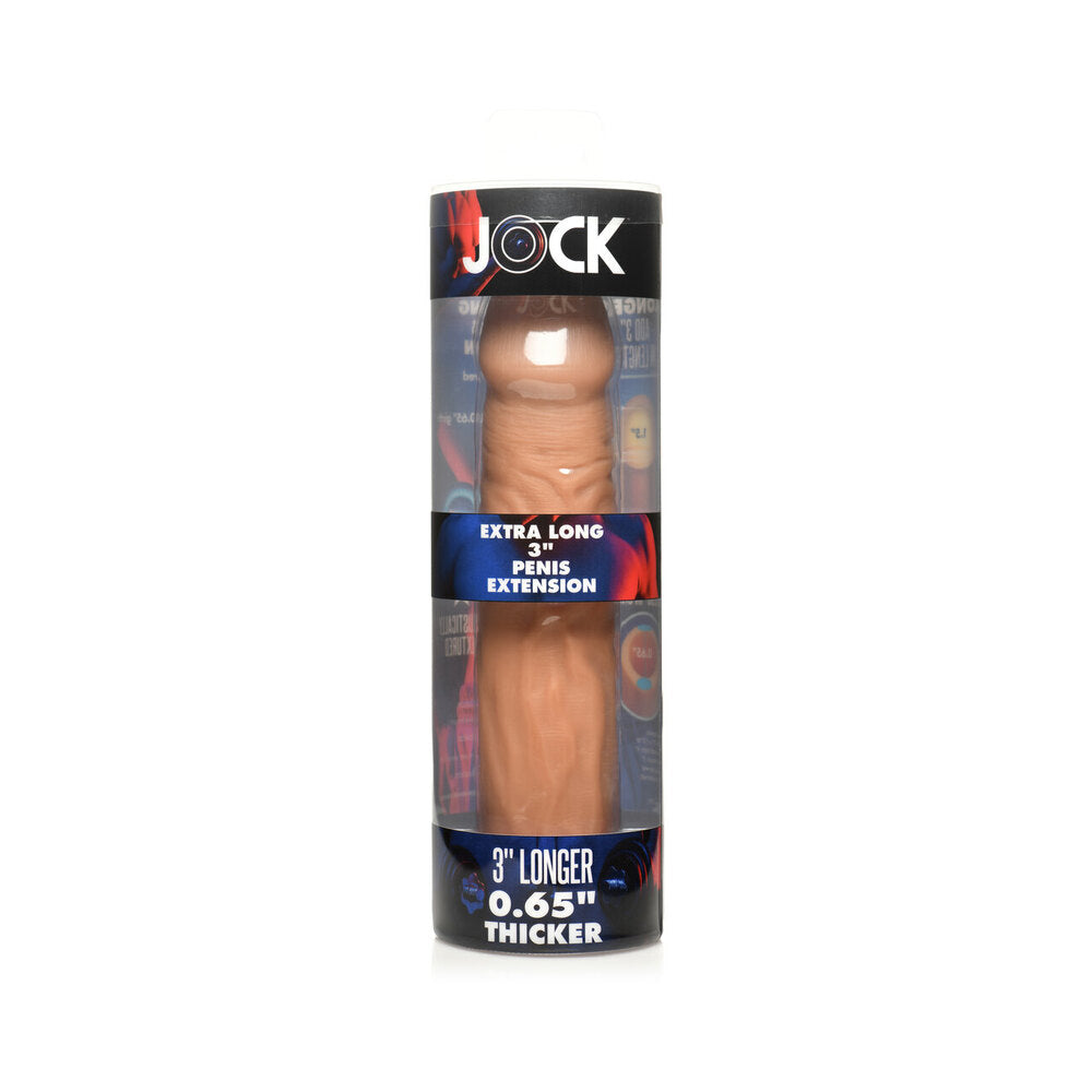 Jock Extra Long Penis Extension Sleeve 3 in. Medium - Fantasies Boutique