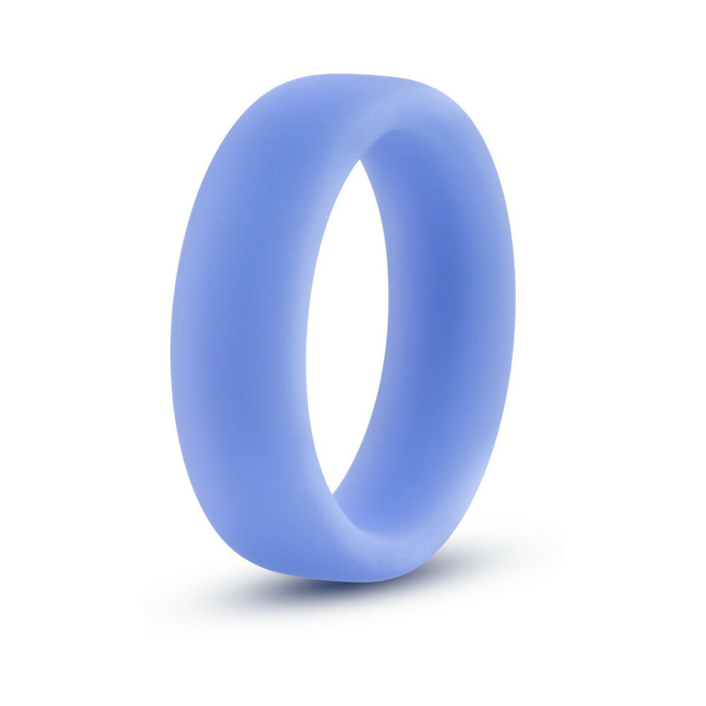 Performance Silicone Glo Cock Ring Blue Glow