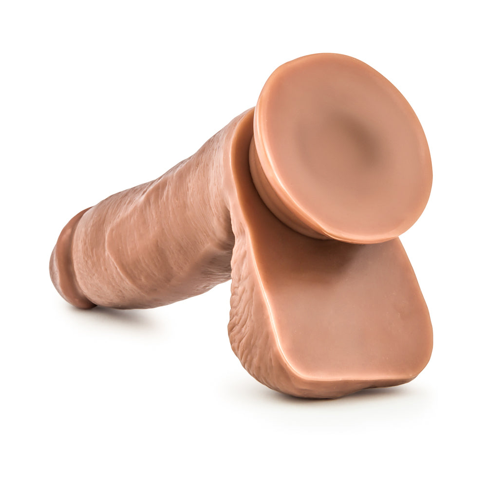 Coverboy Manny The Fireman Realistic 7 in. Dildo with Balls Tan - Fantasies Boutique