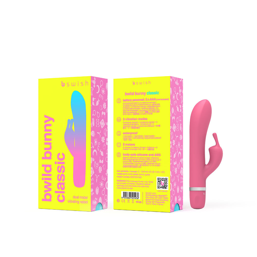 B Swish Bwild Classic Bunny Vibrator Guava - Fantasies Boutique