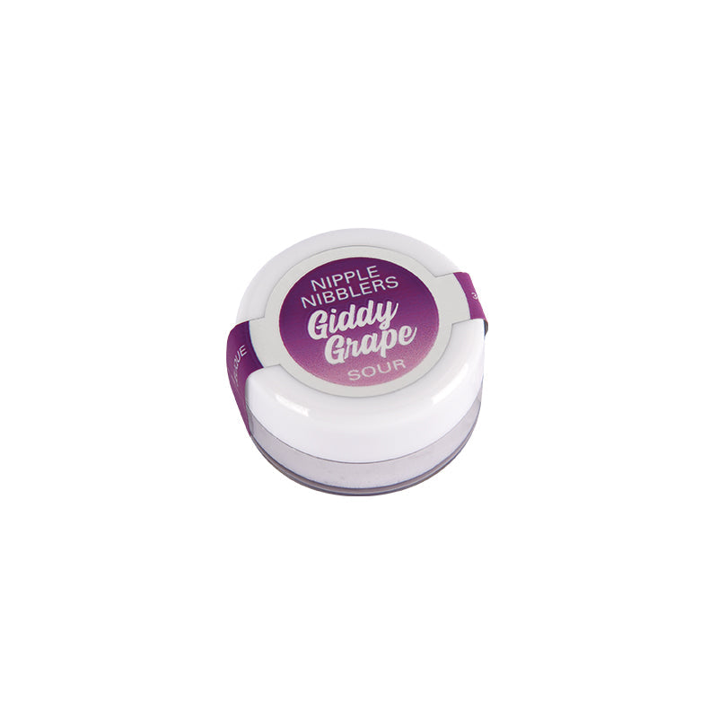 Jelique Nipple Nibbler Sour Tingle Balm Giddy Grape 3 g - Fantasies Boutique