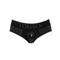 SpareParts Tomboi Cover Brief Style Underwear Harness Nylon Black/Black 5XL