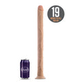 Dr. Skin 19 in. Dildo Beige