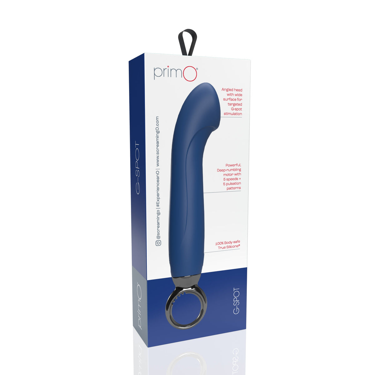 Screaming O Primo G-spot Blueberry - Fantasies Boutique