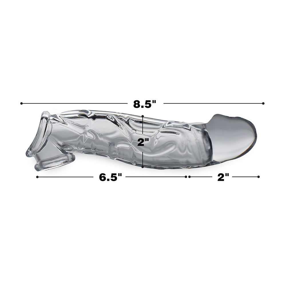 Size Matters 2 in. Clear Extender Sleeve