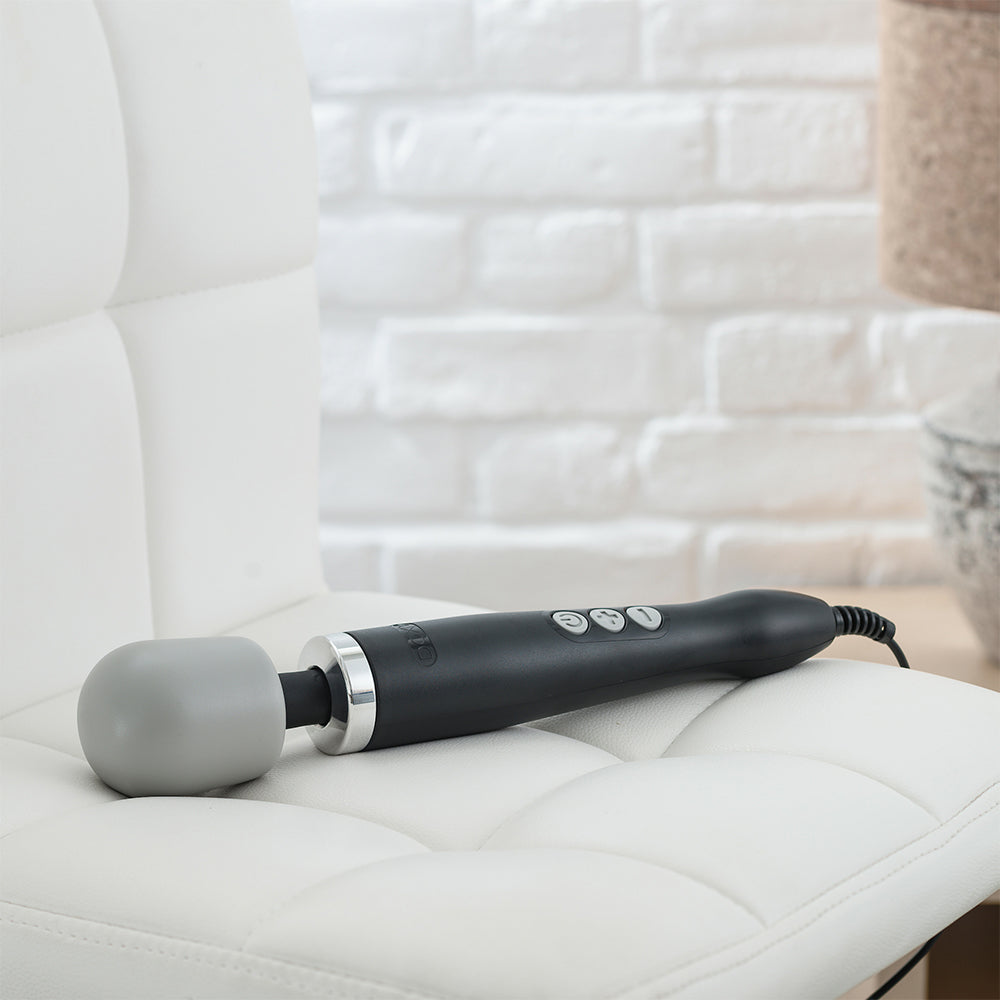 Doxy Original Massager Wand Vibrator Black - Fantasies Boutique