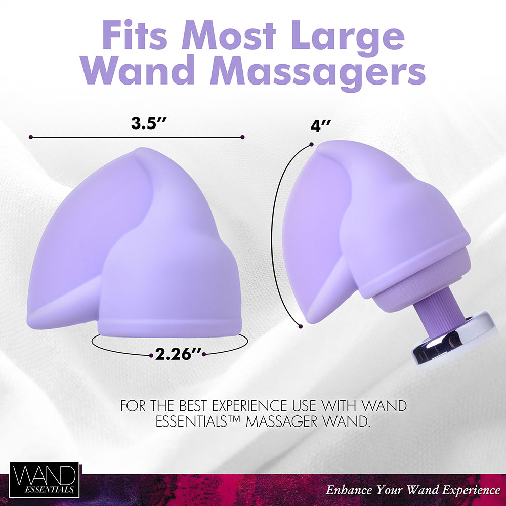 Wand Essentials Fluttertip Wand Attachment Purple