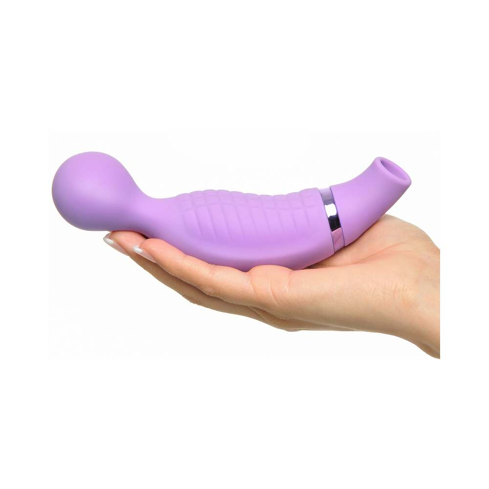 Fantasy For Her Ultimate Climax-Her Dual Stimulator Purple - Fantasies Boutique