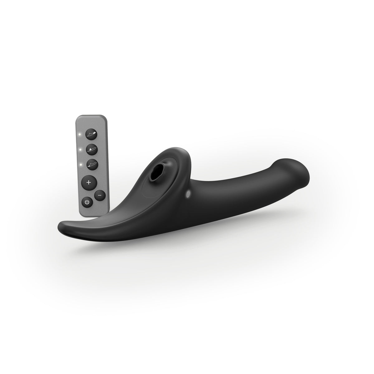 Strap-On-Me Multi Orgasm Dildo Medium Black
