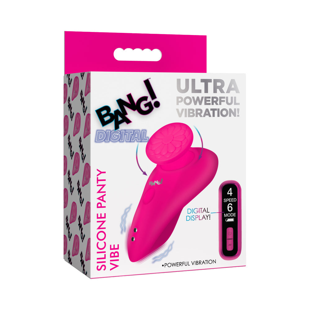 BANG! Silicone Panty Vibe with Digital Remote
