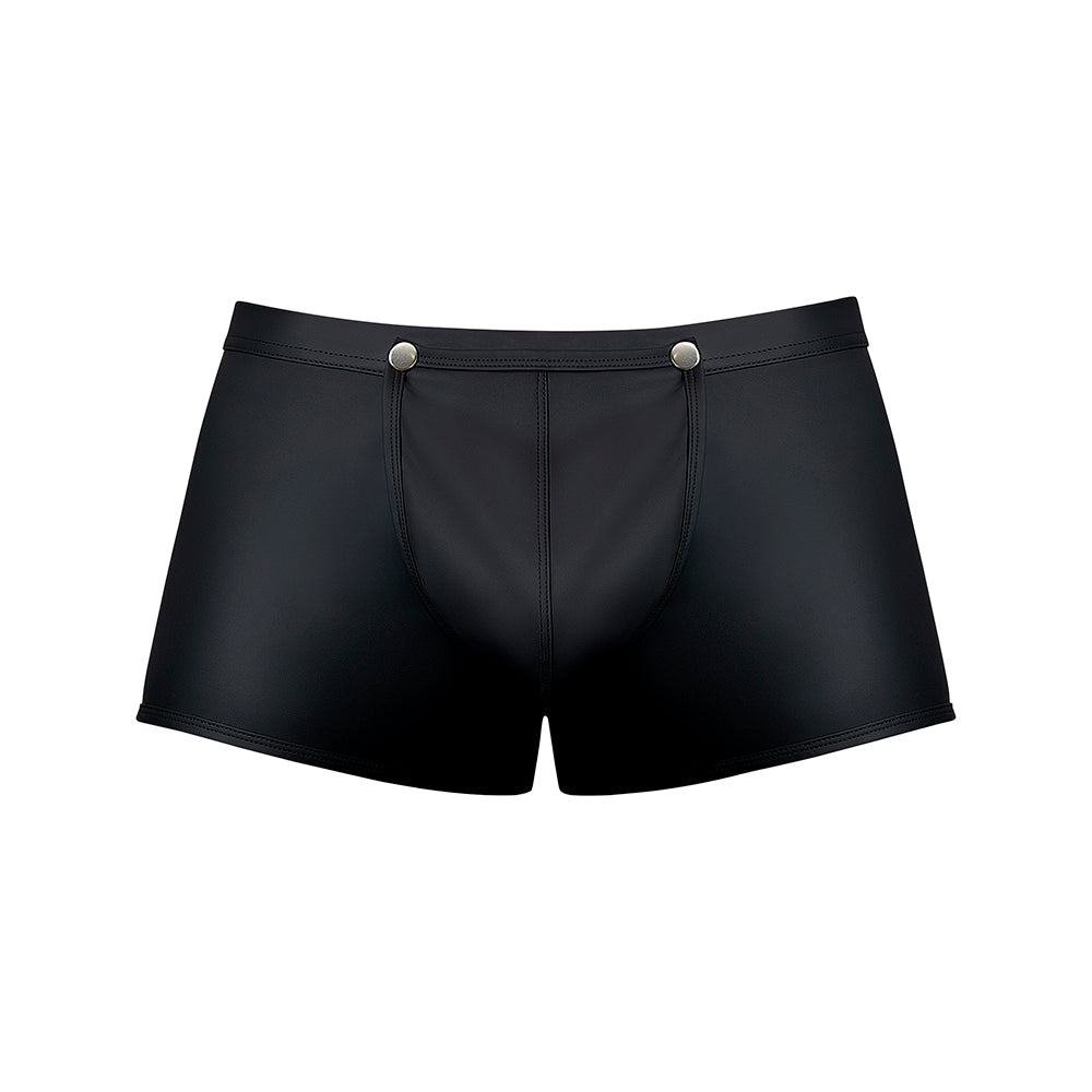 Male Power Oh Snap! Snap Off Short Black XL