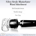 Wand Essentials Vibra-Stroke Wrapped Wand Attachment