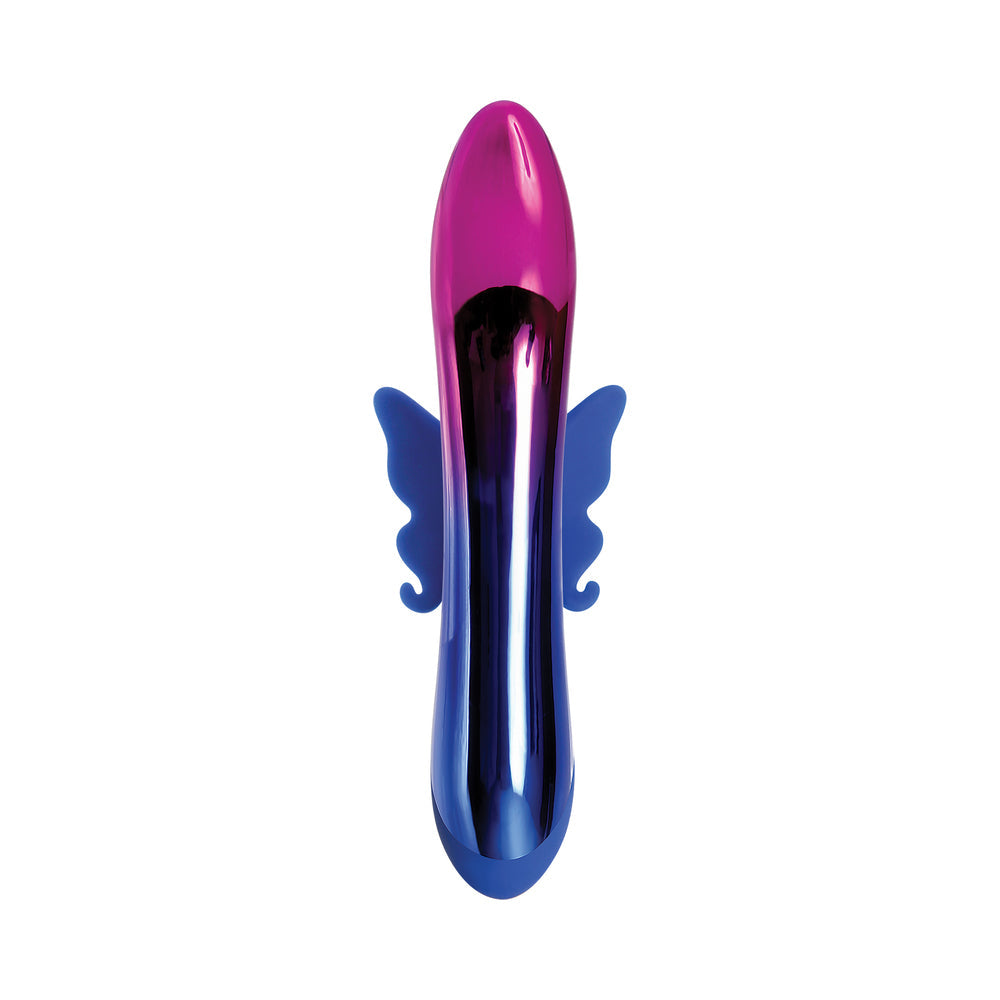 Evolved Firefly Rechargeable Silicone Dual Stimulator Blue/Pink - Fantasies Boutique