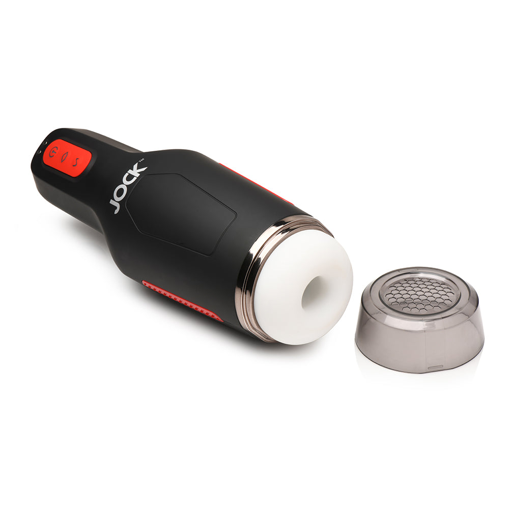Jock 15X Sucking & Vibrating Masturbator - Fantasies Boutique
