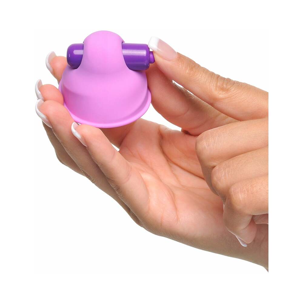 Fantasy For Her Silicone Vibrating Nipple Suck-Hers Purple - Fantasies Boutique