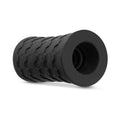 Blush M Elite Platinum Hekx Silicone Stroker Black - Fantasies Boutique