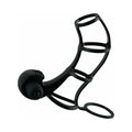 Fantasy X-tensions Vibrating Deluxe Silicone Power Cage Black - Fantasies Boutique