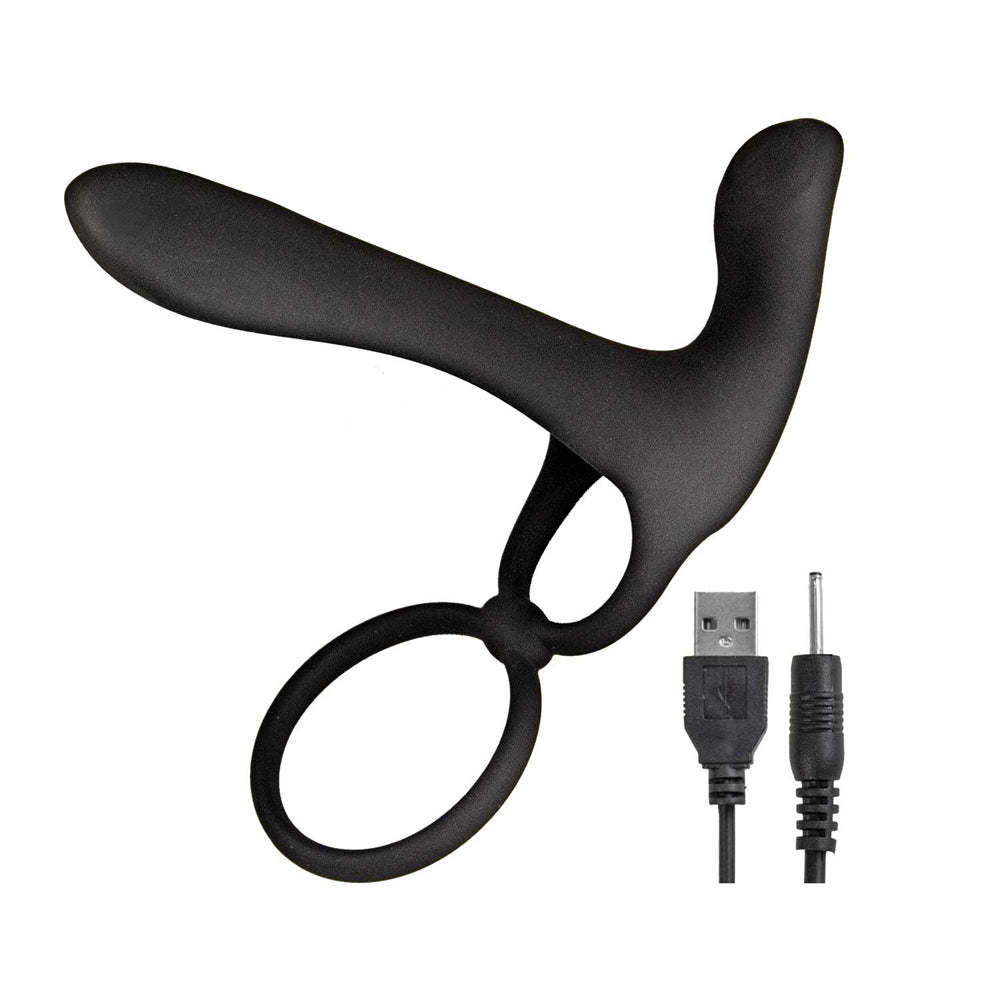 Enhancer The Ultimate Lover Silicone Black - Fantasies Boutique