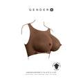Gender X Undergarments Plate E-Cup Silicone Dark - Fantasies Boutique