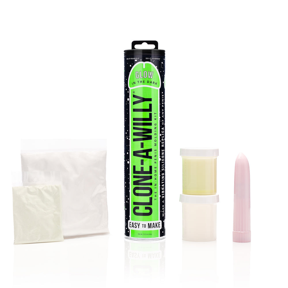 Clone-A-Willy DIY Vibrating Dildo Kit Glow-in-the-Dark - Fantasies Boutique