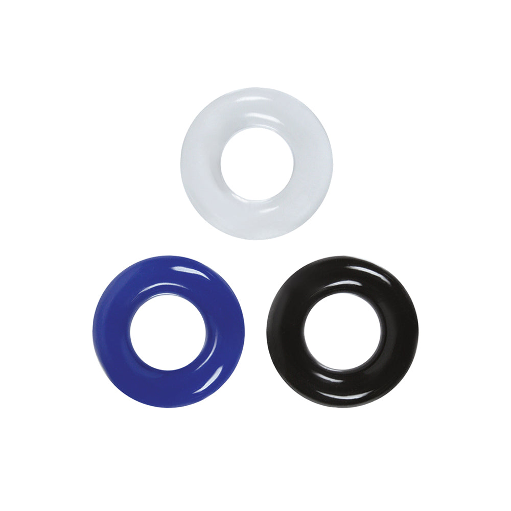 Renegade Stamina Rings 3-Pack - Fantasies Boutique