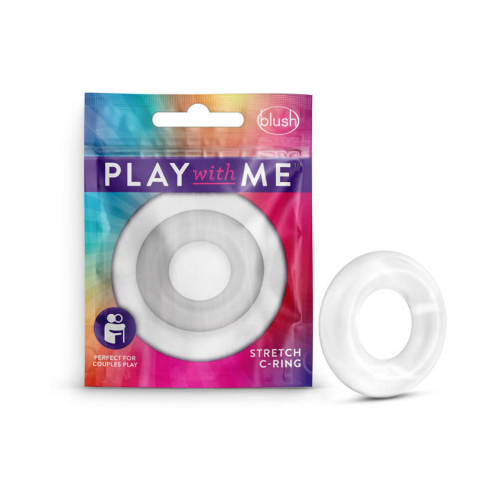 Blush Play With Me Stretch C-Ring 50-Piece Assorted Color Display - Fantasies Boutique