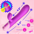 BANG! Clit Tapping Pulsing Rabbit Purple