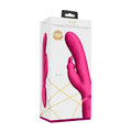 VIVE MAY Rechargeable Dual Pulse-Wave Silicone Rabbit Vibrator Pink - Fantasies Boutique
