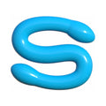 Pipedream Classix Double Whammy 17.25 in. Flexible Dual-Ended Dildo Blue - Fantasies Boutique