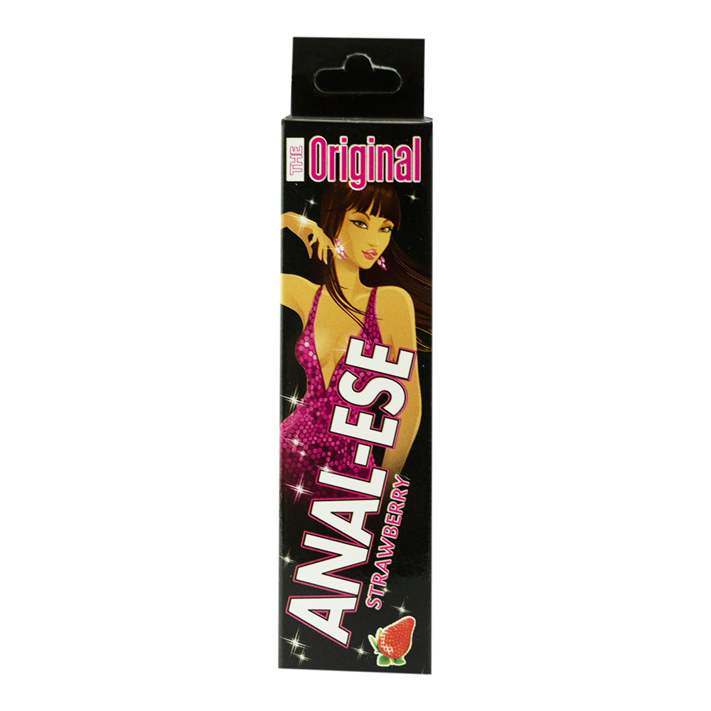 Anal-Ese Home Party Strawberry Desensitizing Cream 0.5 oz. - Fantasies Boutique