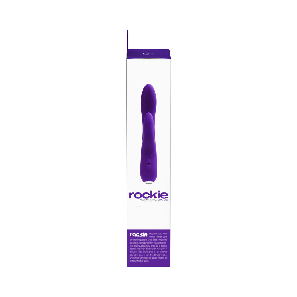 VeDO Rockie Rechargeable Dual Vibe - Into You Indigo - Fantasies Boutique