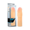 Blush Performance 1.5 in. Cock Xtender Penis Extender Sleeve Beige - Fantasies Boutique