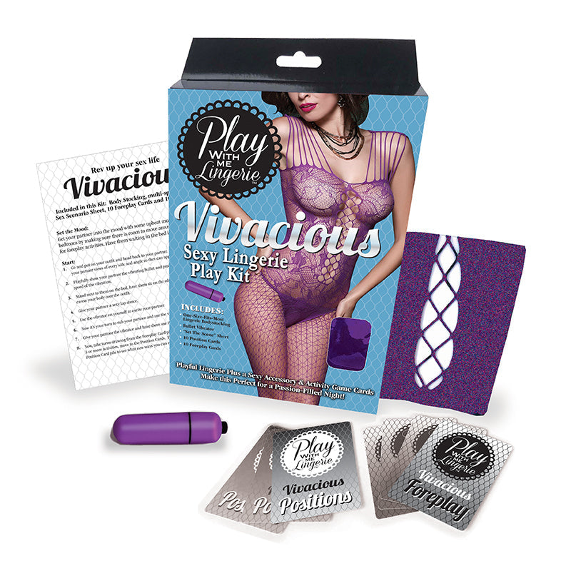 Play With Me Vivacious Lingerie Kit - Fantasies Boutique