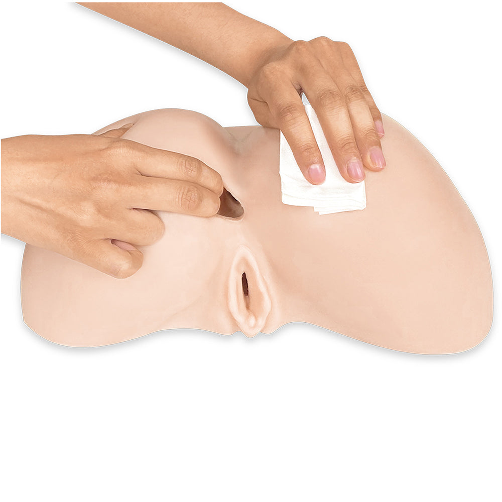 SILEX-D Daphne Liquid Silicone Ass Masturbator Vanilla