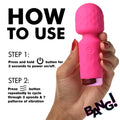 BANG! 10X Mini Silicone Wand Pink