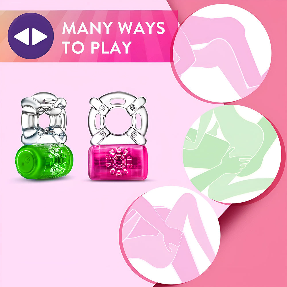 Play With Me Pleaser Rechargeable C-Ring Pink