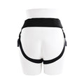Gender X Sweet Embrace Vibrating 7 in. Dildo and Jock-Style Strap-On Harness Set Yellow/Black - Fantasies Boutique