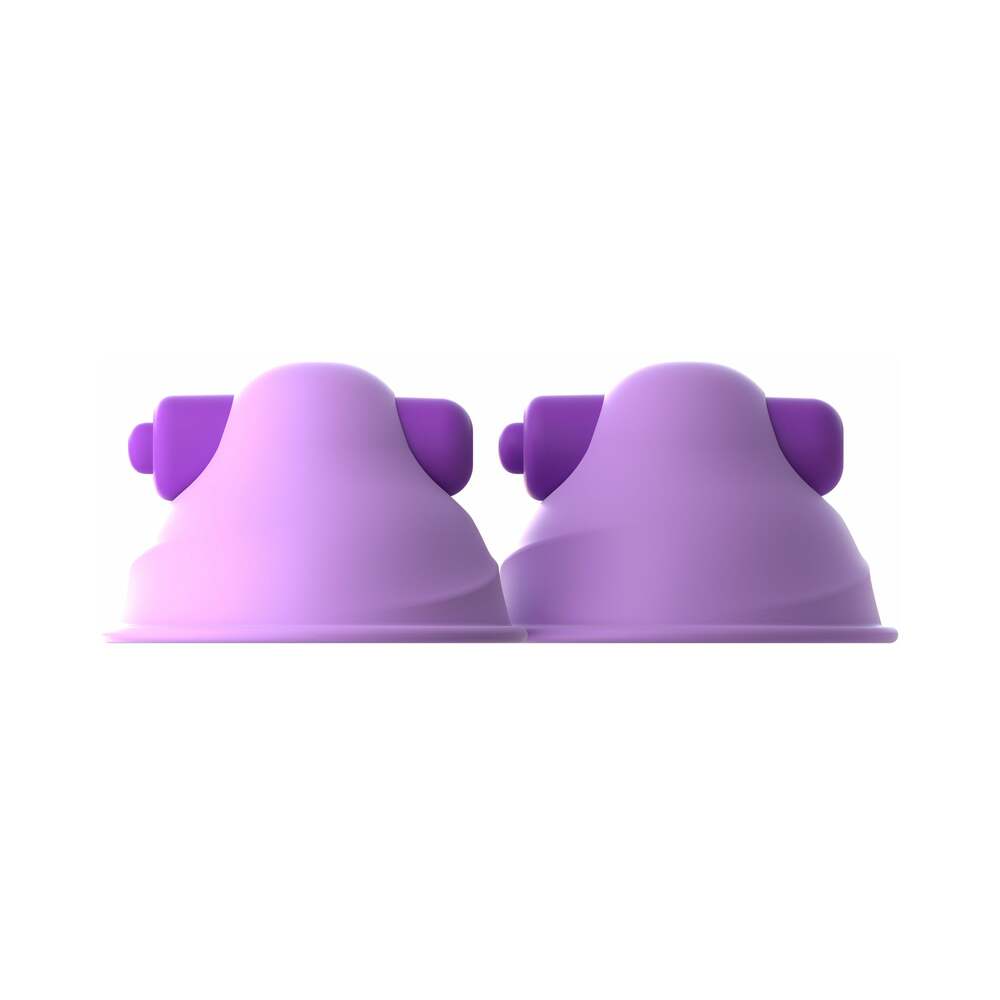 Fantasy For Her Silicone Vibrating Nipple Suck-Hers Purple - Fantasies Boutique