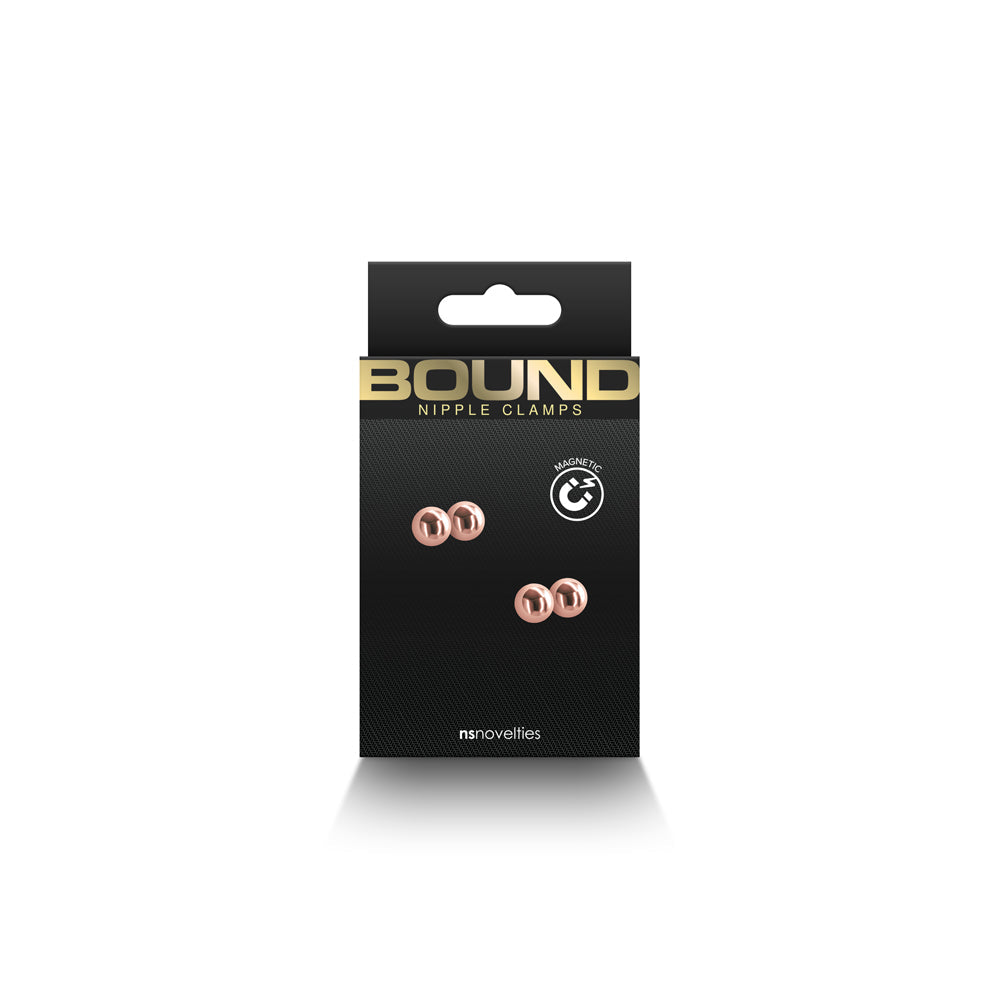 Bound Nipple Clamps M1 Rose Gold - Fantasies Boutique