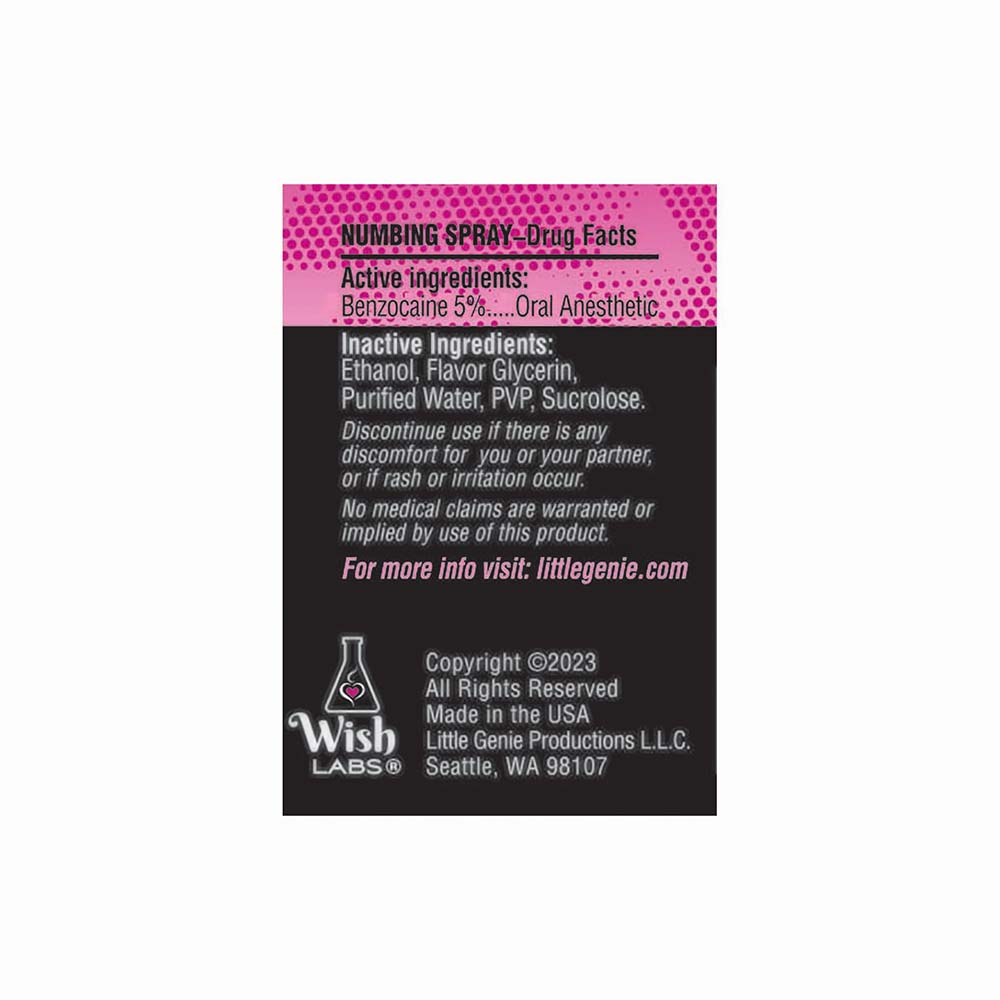 Cheef Relief Throat Spray Strawberry 1 oz.