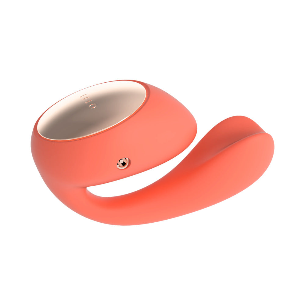 LELO IDA WAVE Rechargeable Dual Stimulator Coral Red - Fantasies Boutique