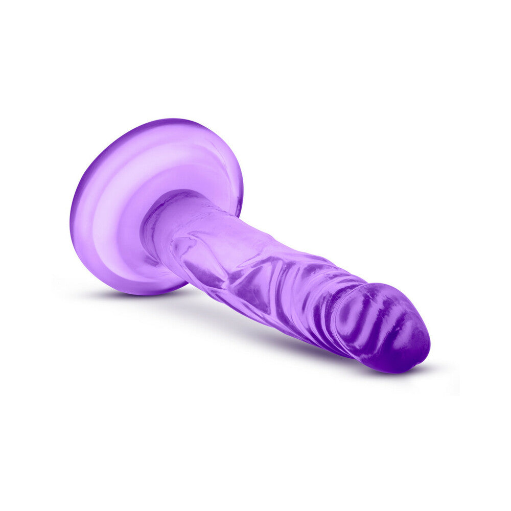 Blush Naturally Yours 5 in. Mini Cock Realistic Dildo with Suction Cup Purple - Fantasies Boutique