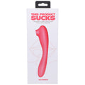 This Product Sucks Bendable Sucking Clitoral Stimulator & G-Spot Vibrator Pink - Fantasies Boutique