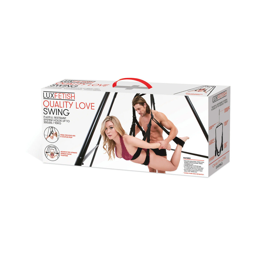 Lux Fetish Fantasy Swing Black - Fantasies Boutique